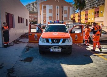 Protección Civil de Torrent realiza 27 rescates y 43 achiques de agua en Oliva tras la dana Adam
