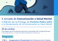 La CEU UCH celebra los II Premios Padre Jofré para reconocer la comunicación responsable en salud mental