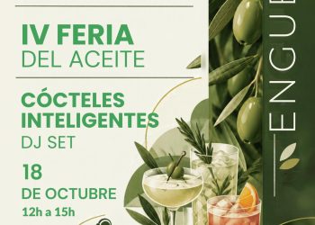 La Diputación de Valencia, Valencia Turisme y Fotur estarán presentes en la IV Feria del Aceite de Enguera con cócteles inteligentes y música el domingo 18 de octubre