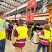 Más de 300 personas visitan el taller de Renfe en Valencia en su jornada de puertas abiertas