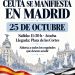 Ceuta se moviliza en Madrid para exigir soluciones y recuperar la normalidad