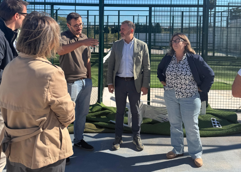 La Generalitat evalúa los daños de la dana Adam en los polideportivos de la Safor y la Marina Alta